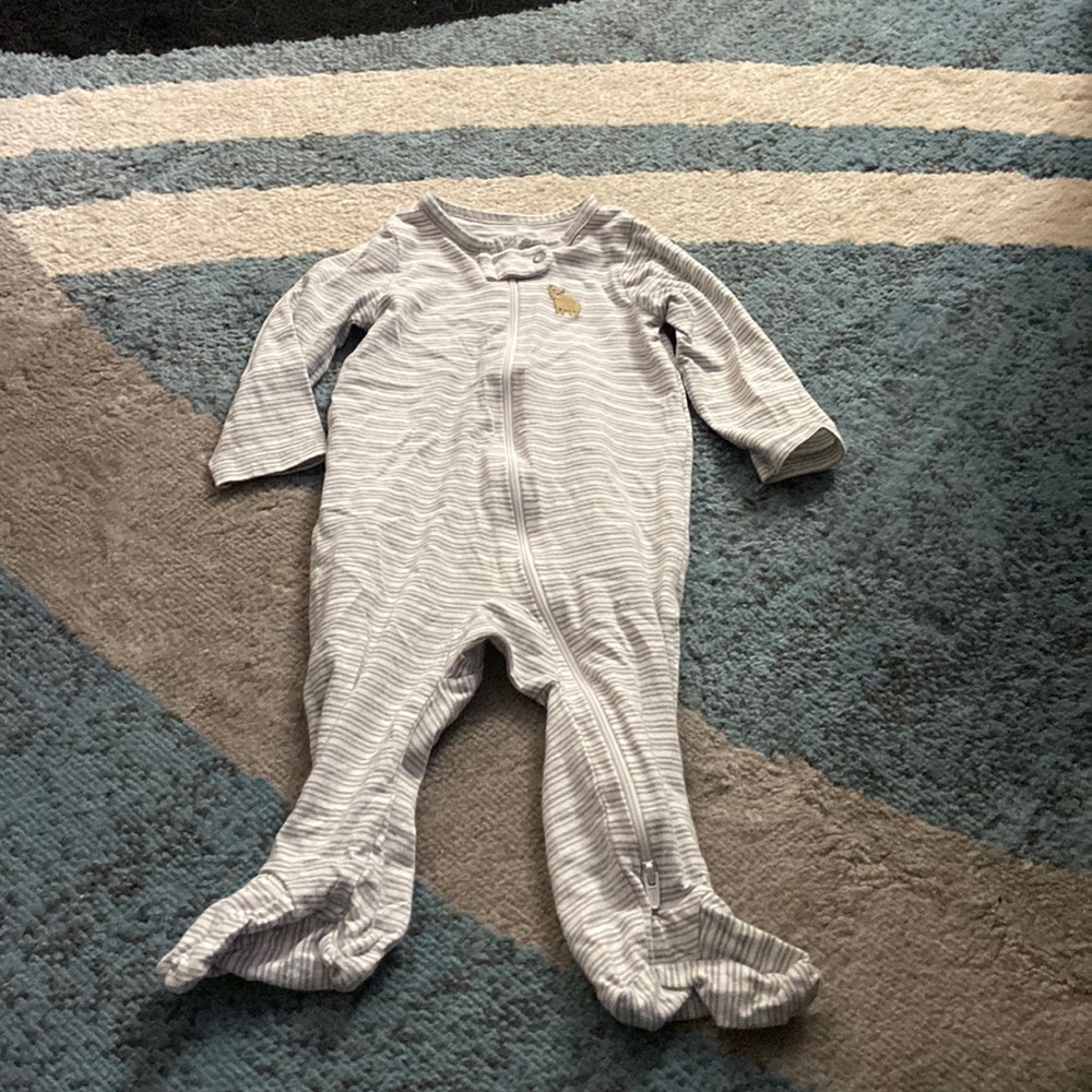 Baby boy 9 month pj’s with feet